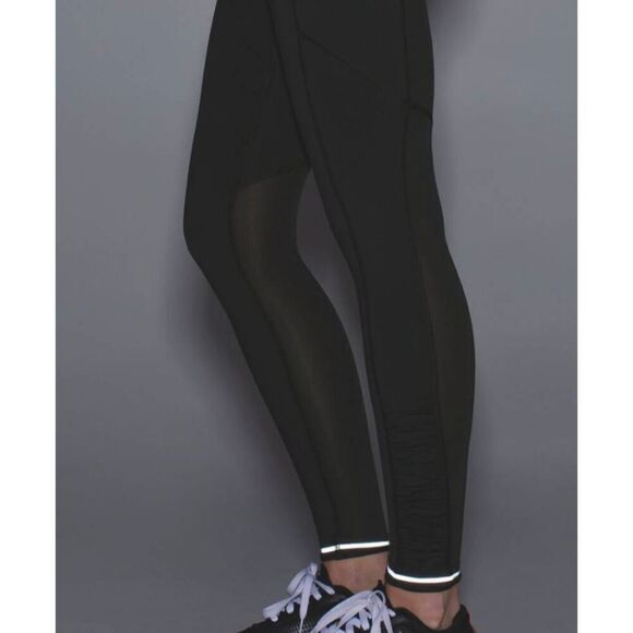 LULULEMON ATHLETICA Speed Tight IV In Gator Green Size 10 - Picture 5 of 8